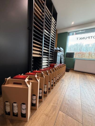 Cocktail dinatoire de fin d'année pour nos salariés de la SARL LE BRUN TURGIS