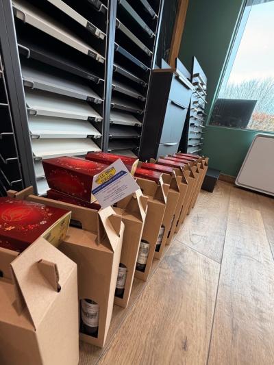 Cocktail dinatoire de fin d'année pour nos salariés de la SARL LE BRUN TURGIS