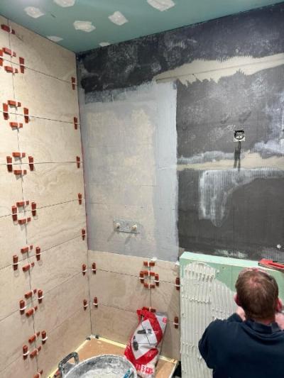 Démarrage de chantier sur la commune de Deauville pour rénovation de salle de bain