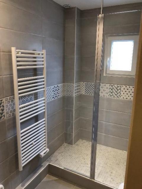 rénovation et agencement d'une salle de douche honfleur 14600