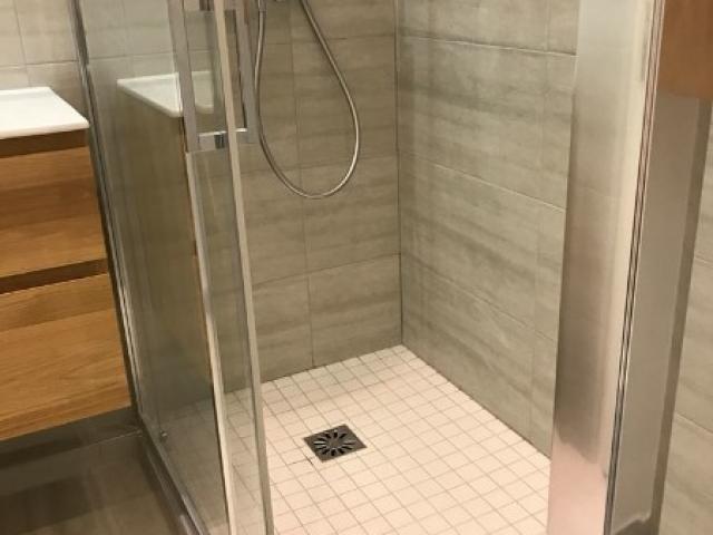 Création d'une salle de douches à l'italienne à DEAUVILLE 14800