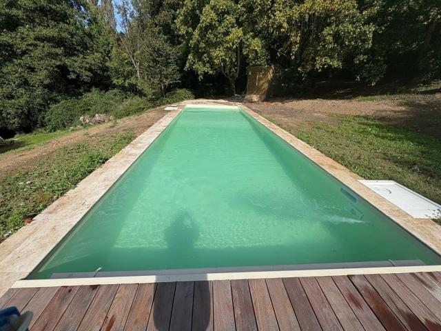 Nouvelle réalisation à la Roquebaignard (14340) sur l'aménagement d'une piscine